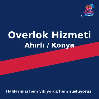 Ahırlı Overlok Hizmeti