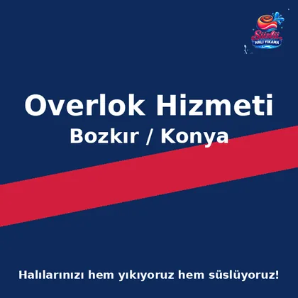 Bozkır Overlok Hizmeti