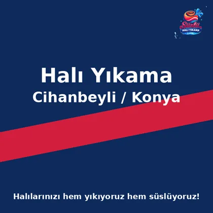 Cihanbeyli Halı Yıkama