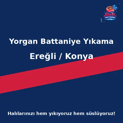 Ereğli Yorgan Battaniye Yıkama