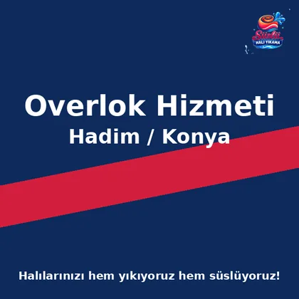 Hadim Overlok Hizmeti