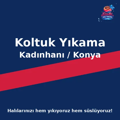 Kadınhanı Koltuk Yıkama