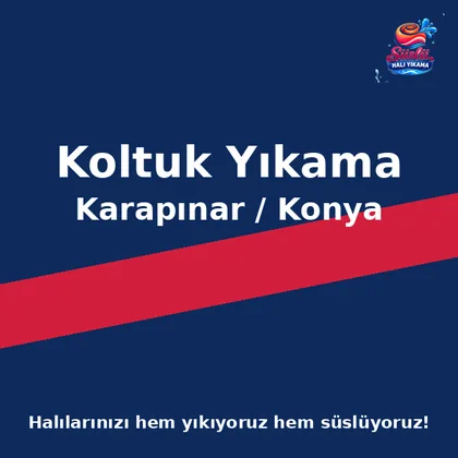 Karapınar Koltuk Yıkama