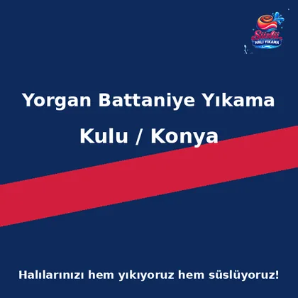 Kulu Yorgan Battaniye Yıkama