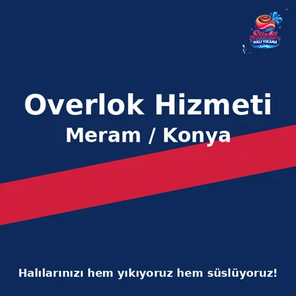 Meram Overlok Hizmeti