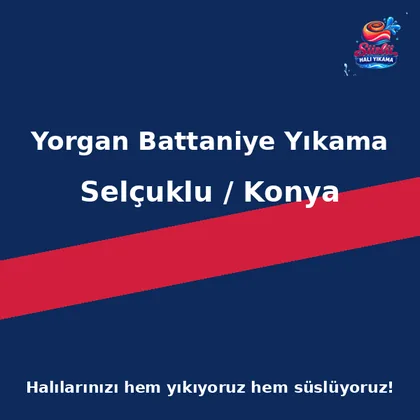 Selçuklu Yorgan Battaniye Yıkama