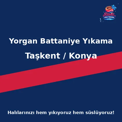 Taşkent Yorgan Battaniye Yıkama