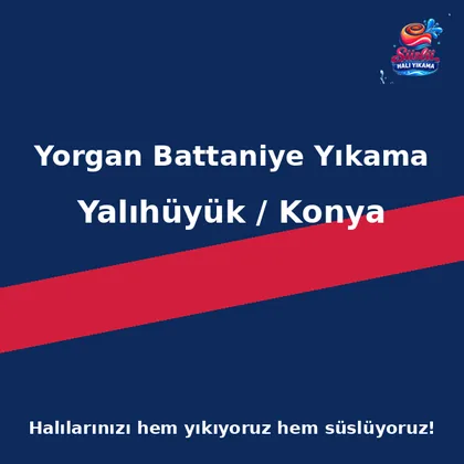 Yalıhüyük Yorgan Battaniye Yıkama