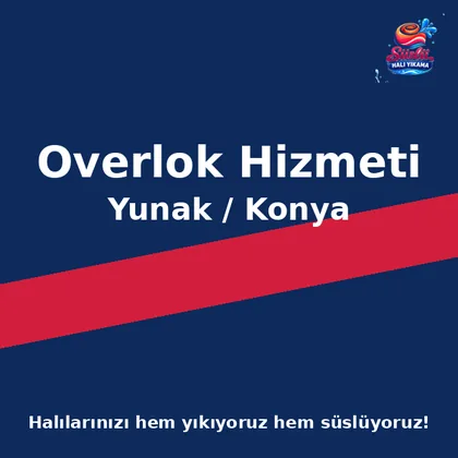 Yunak Overlok Hizmeti